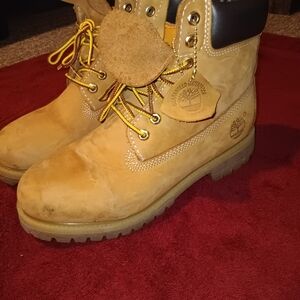 Timberland Tan Leather Boots